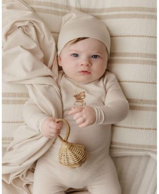 Unisex French Terry Footie Bear Collection - Baby