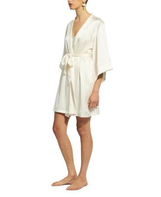 Silk Wrap Gown Robe