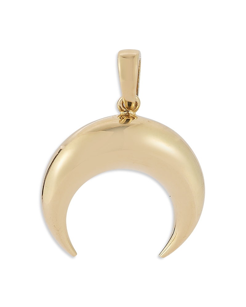 Bloomingdale's Fine Collection Horn Pendant In 14k Yellow Gold In Gold