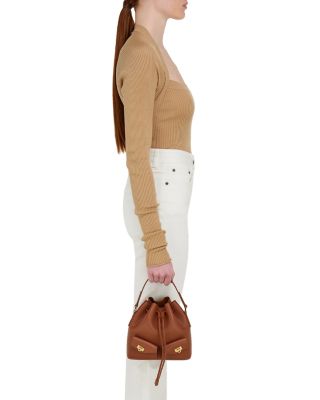 Drawstring Bucket Bag