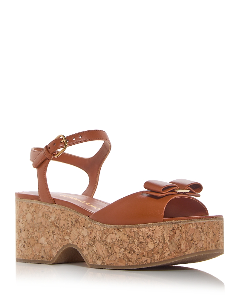 Ferragamo Women's Selna Platform Wedge Sandals