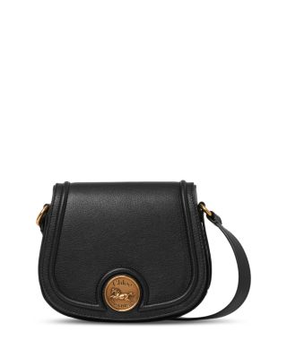 ショルダーバッグ・ポシェット CHLOE SADDLE HORSE MEDAL SMALL LEATHER GRENADE BAG CHLOE' - SADDLE HORSE MEDAL SMALL LEATHER GRENADE BAG