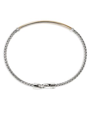 Sterling Silver & 14K Yellow Gold JH Essentials Bracelet