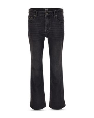 Straight Slouchy Fit Jeans in Black