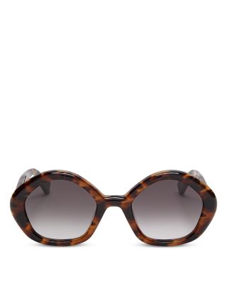 Eliza Round Sunglasses, 49mm