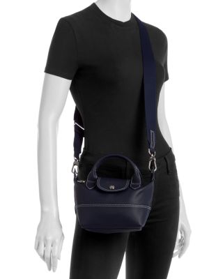 Le Pliage Xtra Leather Crossbody Pouch