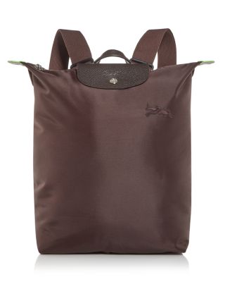 Longchamp - Le Pliage Green Medium Backpack
