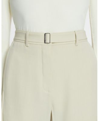 Tailored Wool-Blend Pants