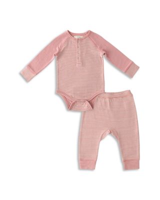Unisex Sailor Stripes One Piece & Pants Set - Baby