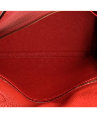 Kelly 28 Handbag Pink Togo with Palladium Hardware