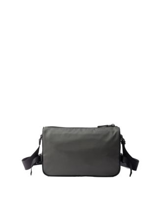 Medium Re-Nylon and Saffiano Leather Shoulder Bag