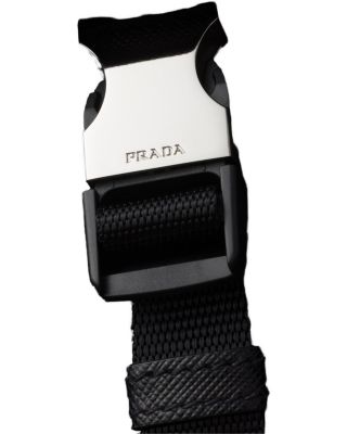 Re-Nylon and Saffiano Leather Shoulder Bag