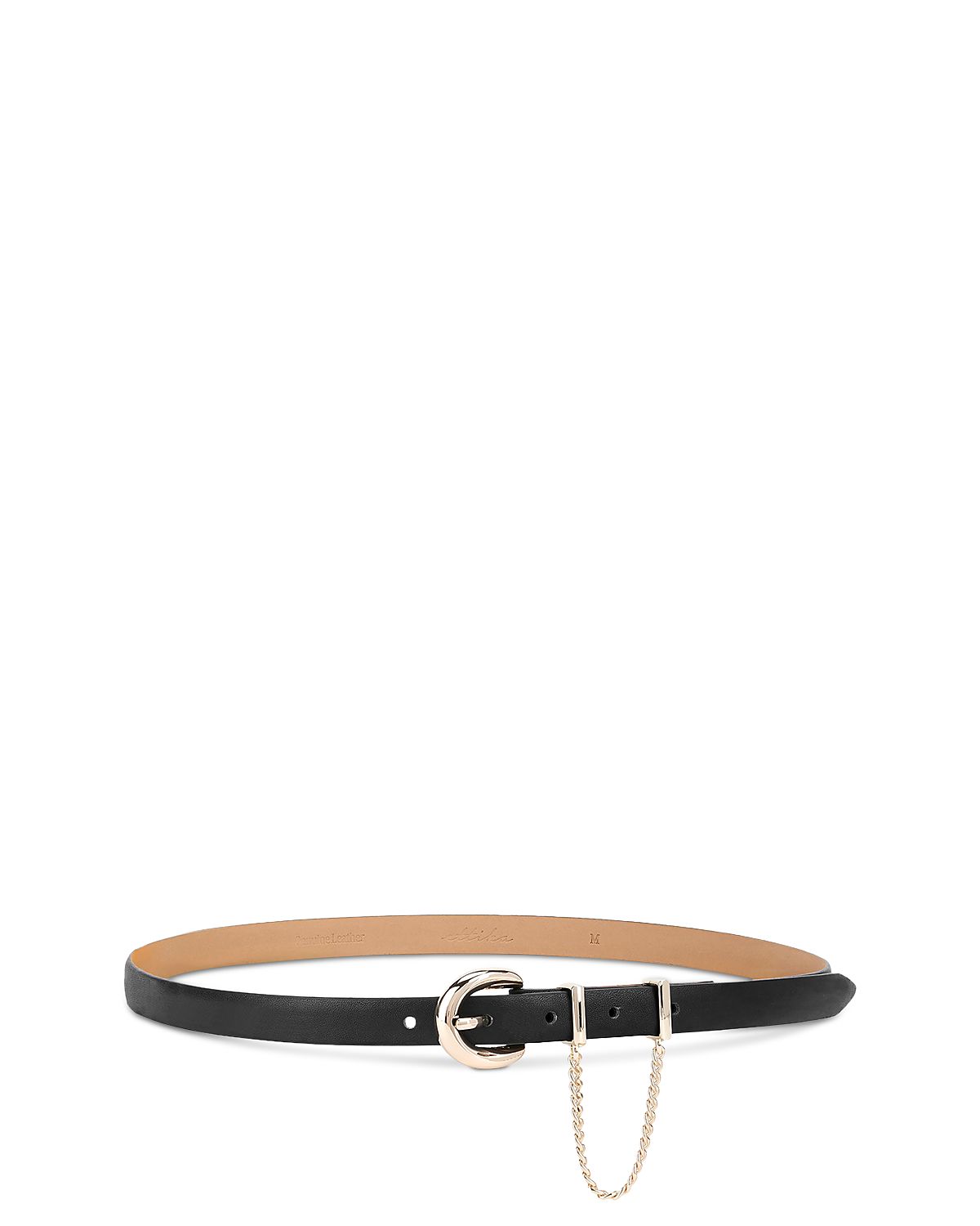 Ettika Women's Cascade Chain Leather Belt