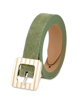 Timeless Texture Women's Suede Leather Belt