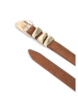 Women's Modern Western Leather Belt