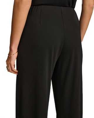 Flat Front Wide Leg Pants