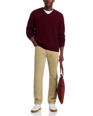 Wool & Cashmere Oversized V-Neck Sweater