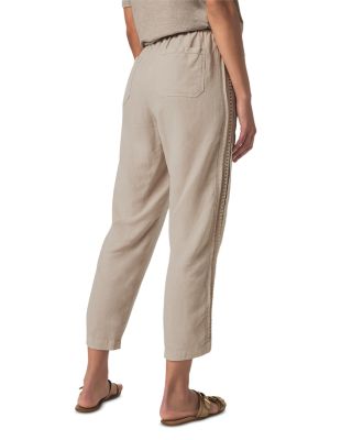 Angie Crochet Trim Cropped Pants