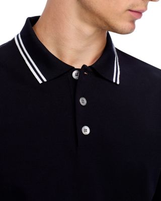 Pique Regular Fit Long Sleeve Polo Shirt  