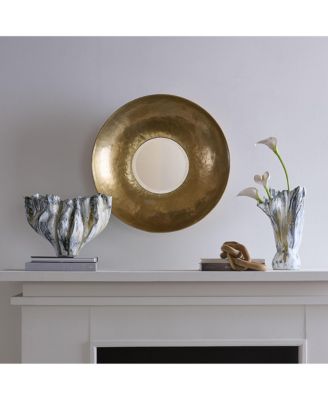  Theia Iron Round Wall Mirror