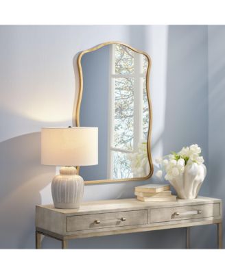  Aurora Wavy Iron Wall Mirror