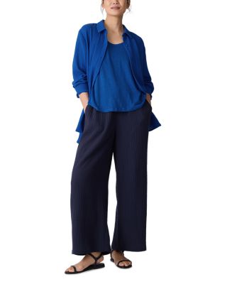 Scoop Neck Linen Tank Top