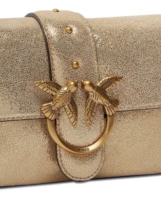 Love One Mini Slouchy Shiny Suede Bag