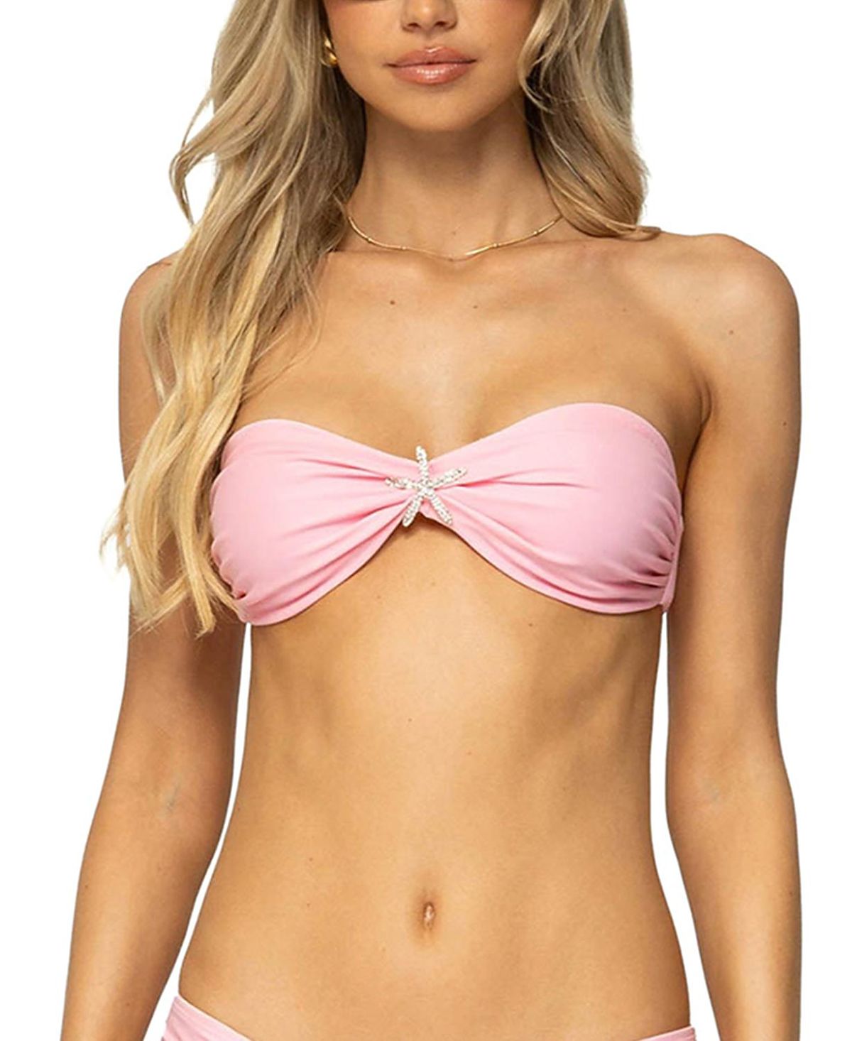 Edikted Starfish Bandeau Bikini Top