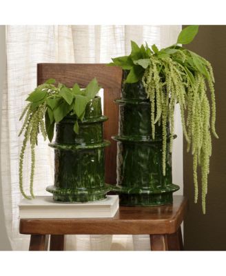 Saturn Ceramic Decorative Medium Vase