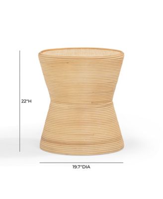 Henri Rattan Side Table
