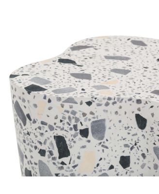Slab Terrazzo Side Table