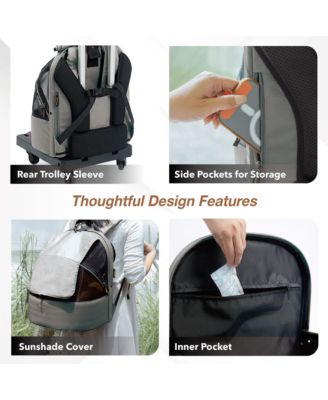  Panorama Zipper-Free Small Pet Travel Carrier