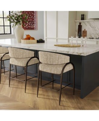 Tatum Performance Faux Leather Counter Stool