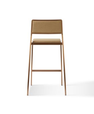 Gale Performance Faux Leather Stackable Stool, Set of 2