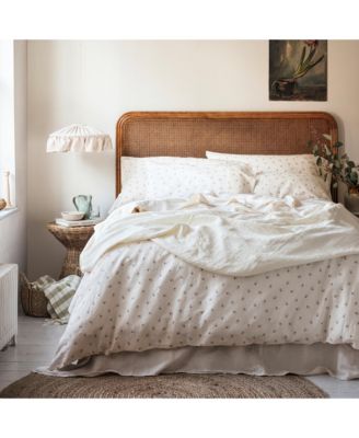 Posy Bud Linen Blend Duvet Cover, King