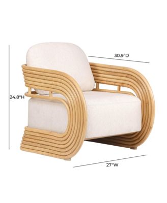 Lauretta Rattan Accent Chair