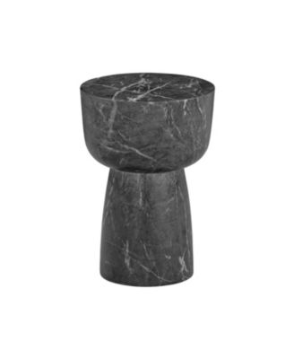 Charra Marble Indoor/Outdoor Side Table