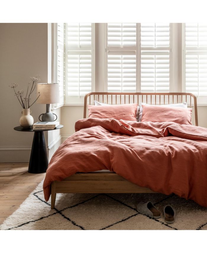 Plain Linen Fitted Sheet