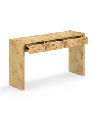 Brandyss Burl Console Table