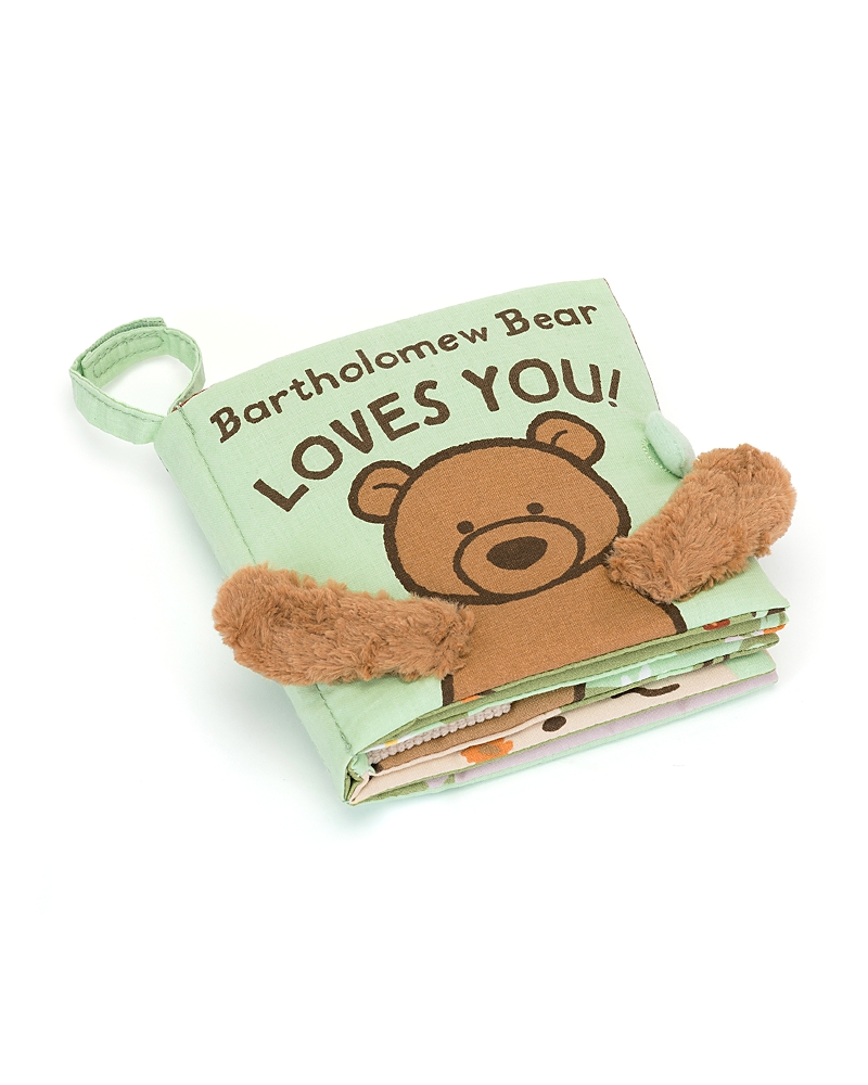 Jellycat Bartholomew Bear Loves You Book