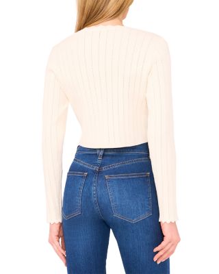 Bolero Pointelle Cardigan 