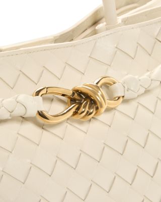 Medium Andiamo Intrecciato Leather Shoulder Bag