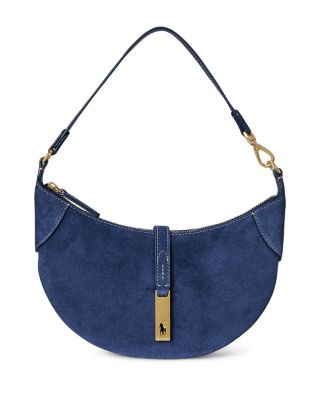 Polo ID Suede Mini Shoulder Bag