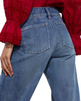 Slay Clean Wide Leg Jeans in Avery Blue