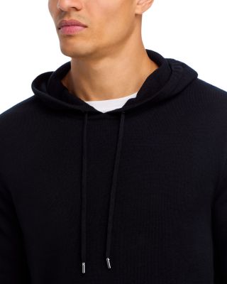 Extra Fine Merino Wool Slim Fit Hooded Sweater - Exclusive