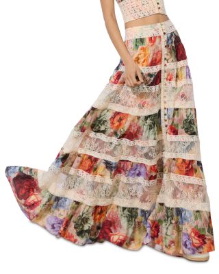 Adira Tiered Maxi Skirt