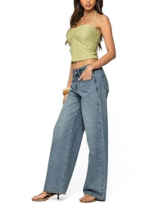 Galya Textured Halter Top