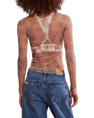 Two Tone Lady Lux Top