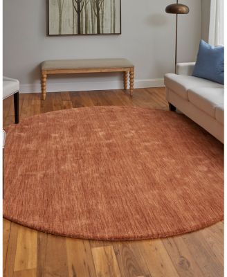 Feizy Luna 8049F Round Area Rug, 8' x 8'