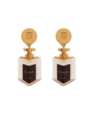 Balmain - Brass Perfume Earrings